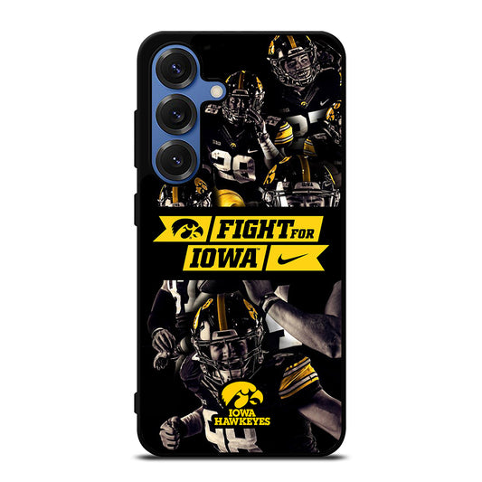 IOWA HAWKEYES FIGHT FOR IOWA 2 Samsung Galaxy S25 Case Cover