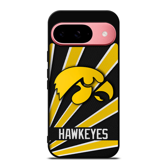IOWA HAWKEYES FOOTBAL LOGO Google Pixel 9 Case Cover