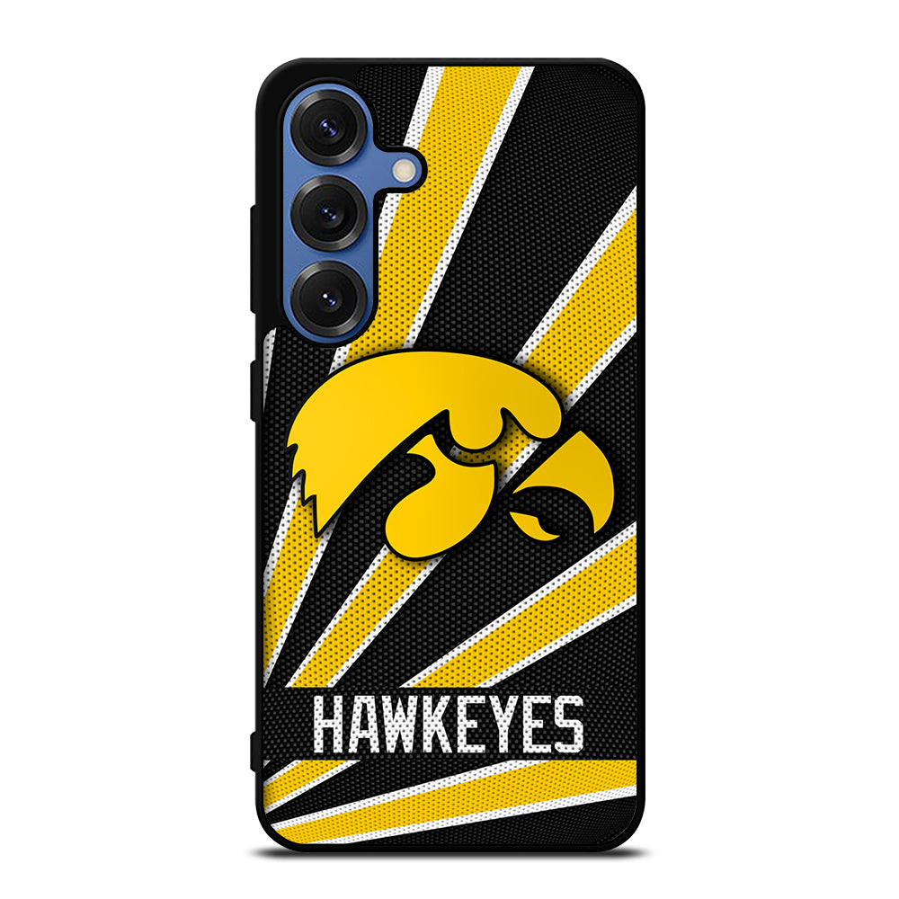 IOWA HAWKEYES FOOTBAL LOGO Samsung Galaxy S25 Case Cover