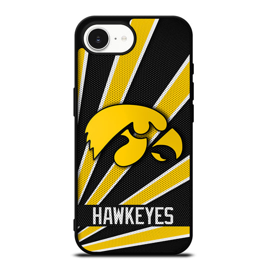 IOWA HAWKEYES FOOTBAL LOGO iPhone 16e Case Cover