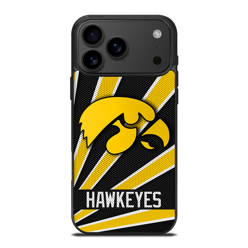 IOWA HAWKEYES FOOTBAL LOGO iPhone 17 Pro Max Case Cover
