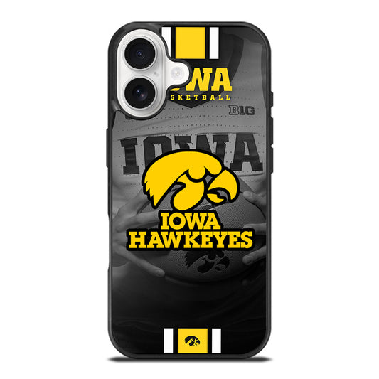 IOWA HAWKEYES LOGO iPhone 17 Case Cover