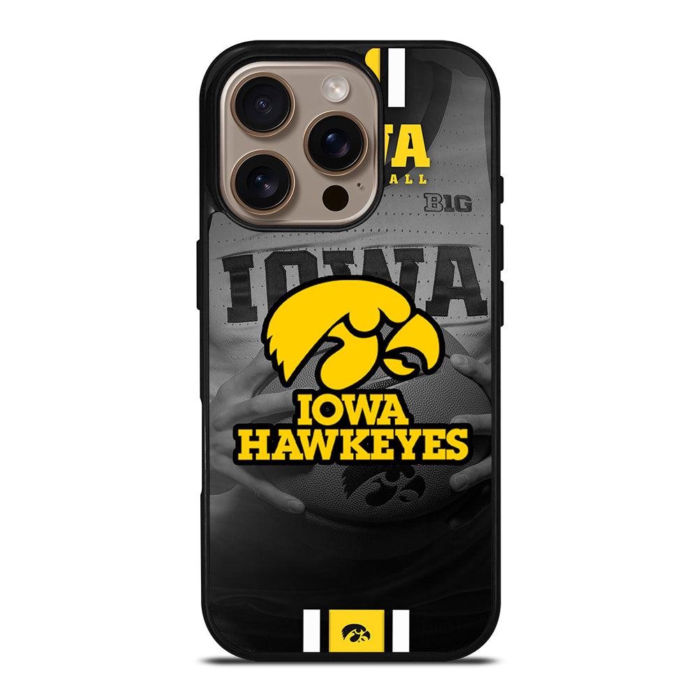 IOWA HAWKEYES LOGO iPhone 16 Pro Case Cover