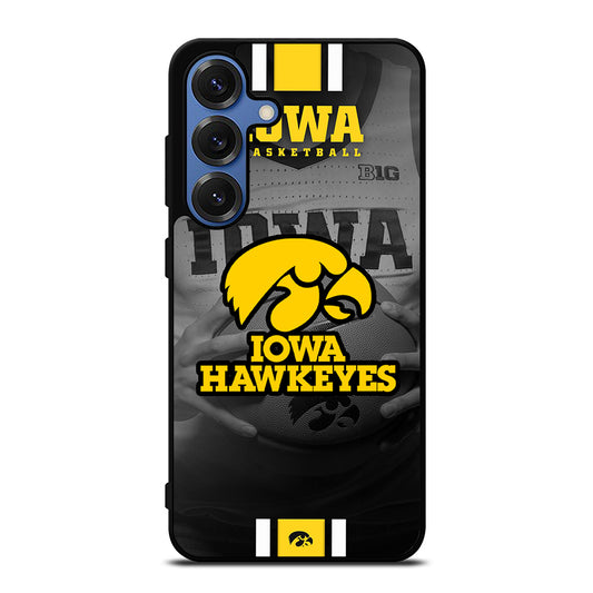 IOWA HAWKEYES LOGO Samsung Galaxy S25 Case Cover