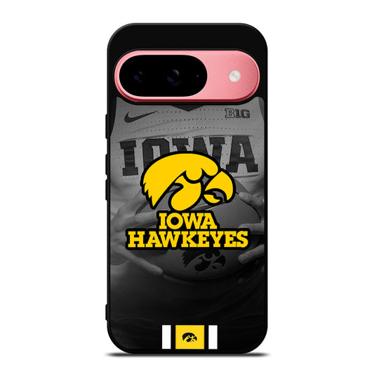 IOWA HAWKEYES LOGO Google Pixel 9 Case Cover