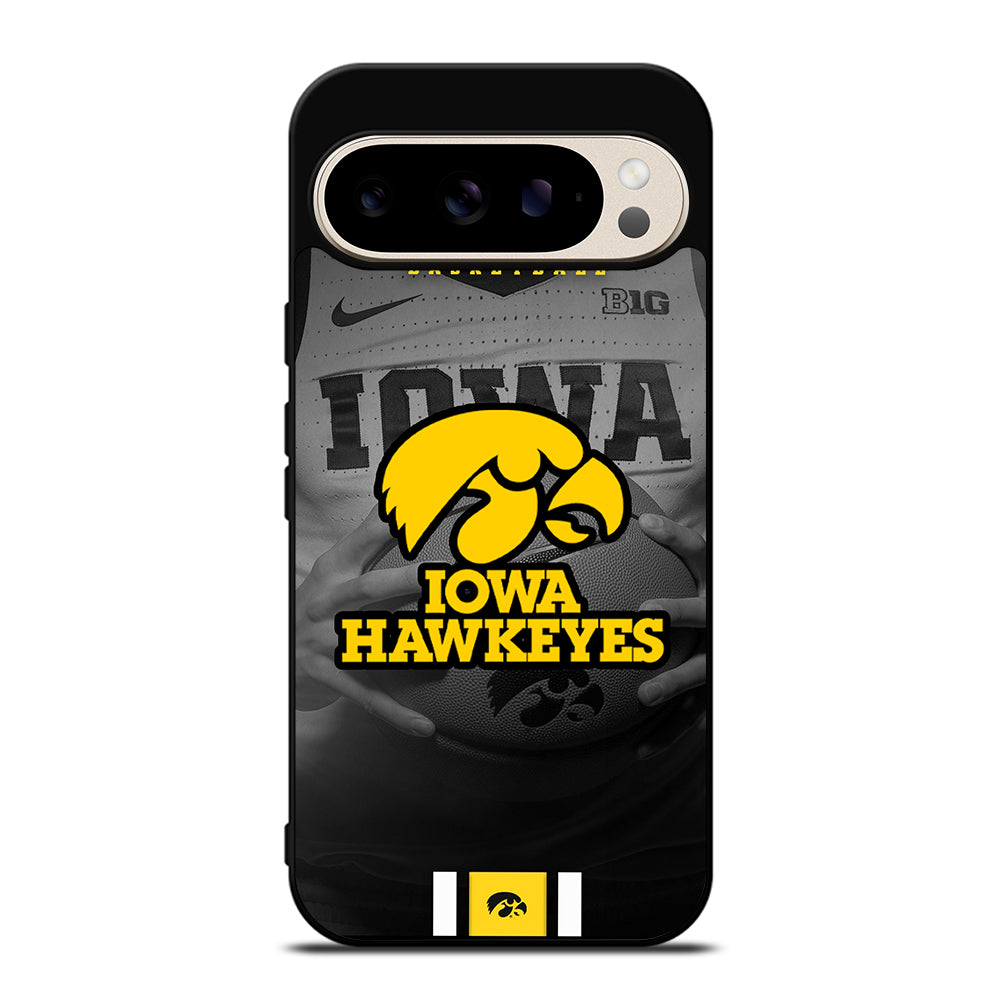 IOWA HAWKEYES LOGO Google Pixel 9 Pro Case Cover