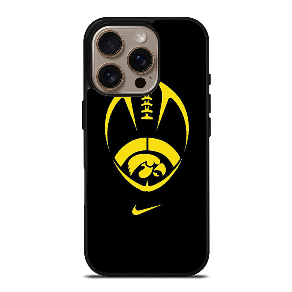 IOWA HAWKEYES NFL FOOTBALL iPhone 16 Pro Case Cover