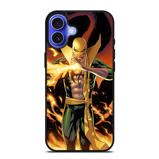 IRON FIST MARVEL SERIES CARTOON 1 iPhone 16 Case Cover