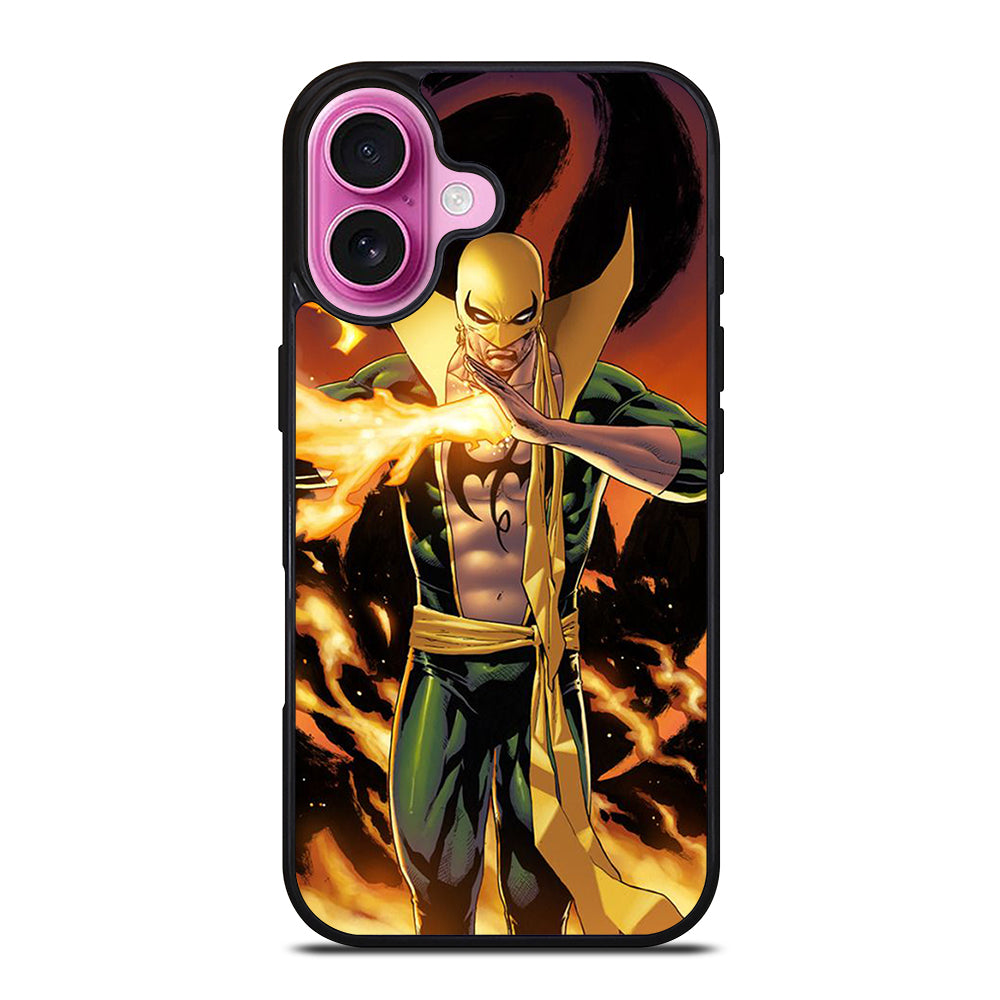IRON FIST MARVEL SERIES CARTOON 1 iPhone 16 Plus Case Cover