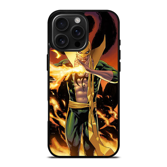 IRON FIST MARVEL SERIES CARTOON 1 iPhone 16 Pro Max Case Cover