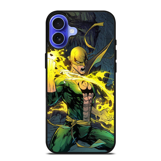 IRON FIST MARVEL SERIES CARTOON 2 iPhone 16 Case Cover