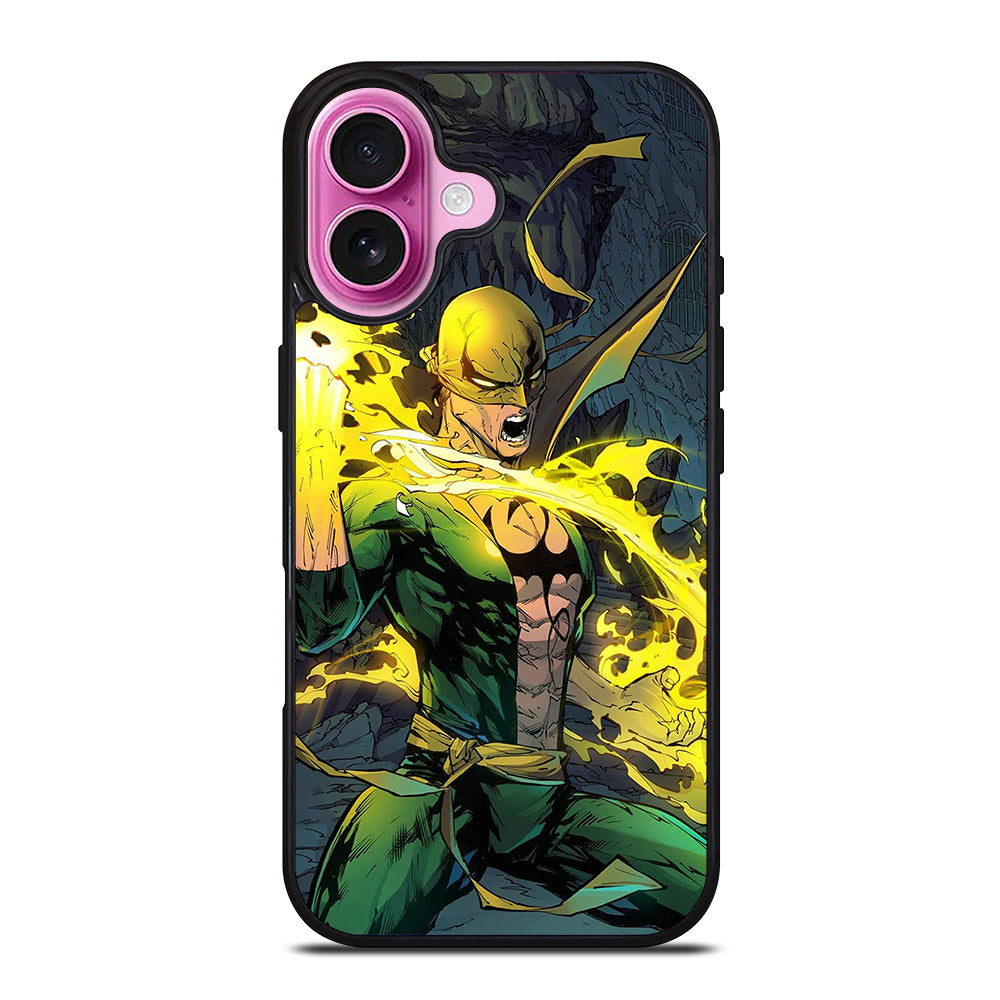 IRON FIST MARVEL SERIES CARTOON 2 iPhone 16 Plus Case Cover