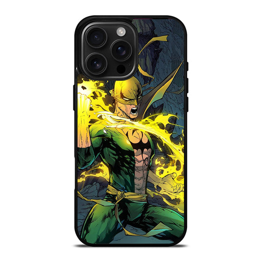 IRON FIST MARVEL SERIES CARTOON 2 iPhone 16 Pro Max Case Cover