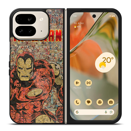 IRON MAN COMIC Google Pixel 9 Pro Fold Case Cover