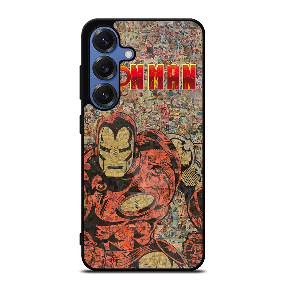 IRON MAN COMIC Samsung Galaxy S25 Case Cover