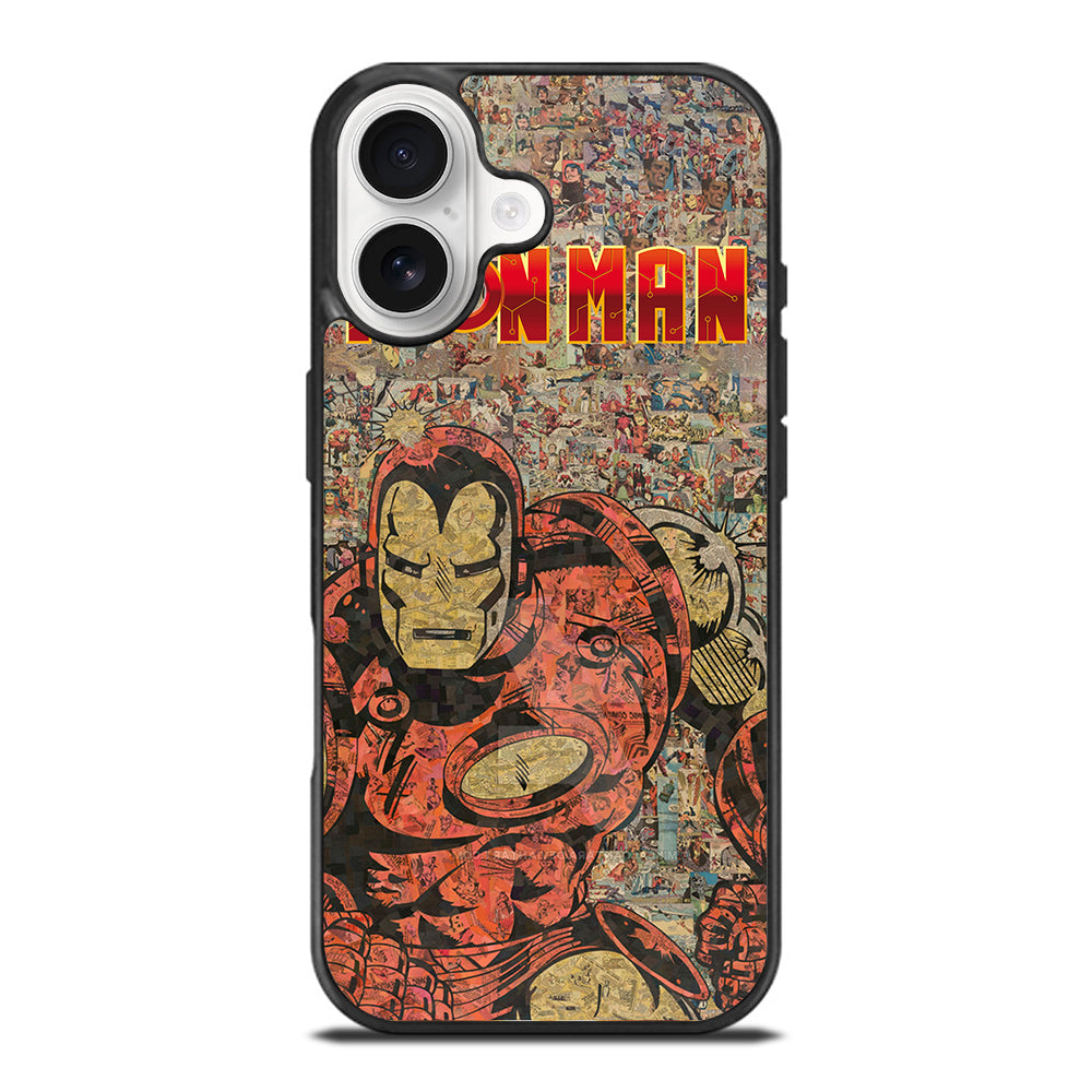 IRON MAN COMIC iPhone 17 Case Cover