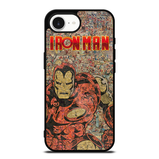 IRON MAN COMIC iPhone 16e Case Cover