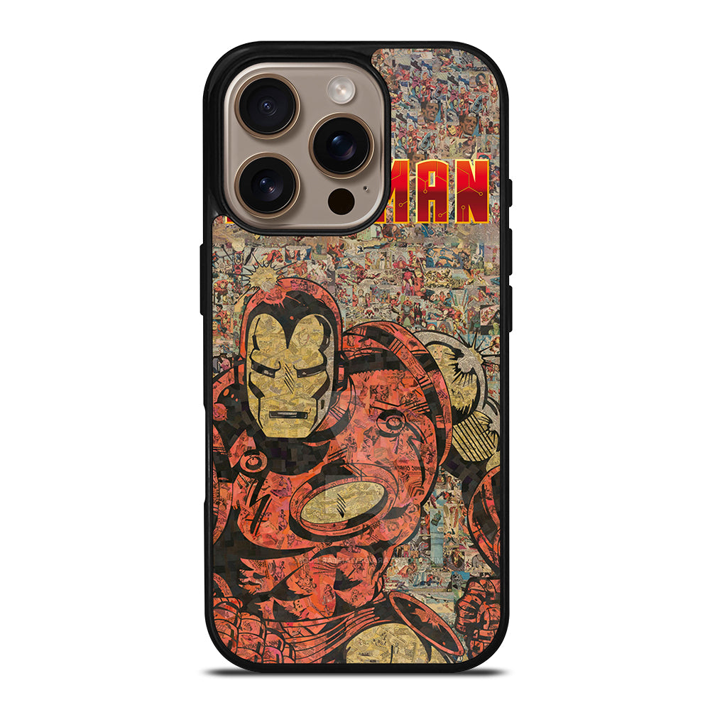 IRON MAN COMIC iPhone 16 Pro Case Cover