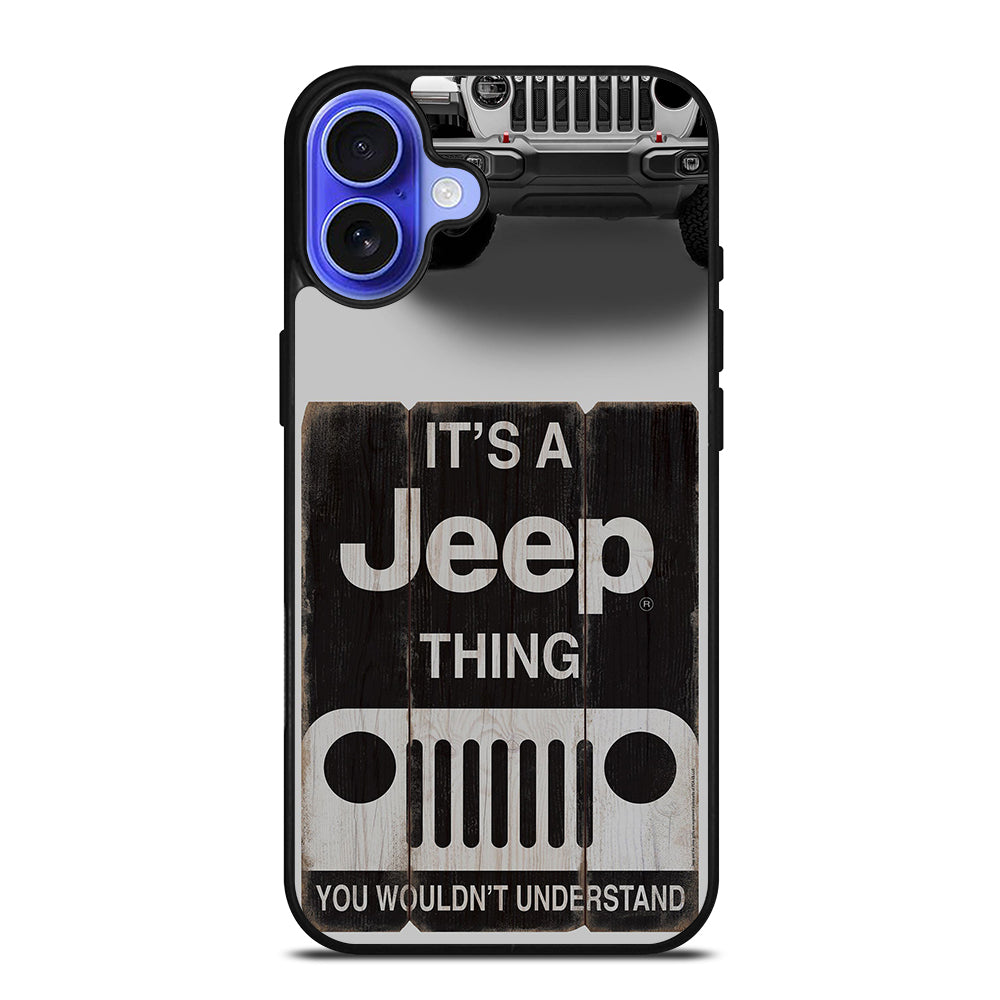 IT'S A JEEP THING iPhone 16 Case Cover