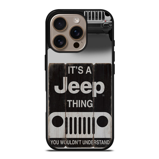 IT'S A JEEP THING iPhone 16 Pro Case Cover