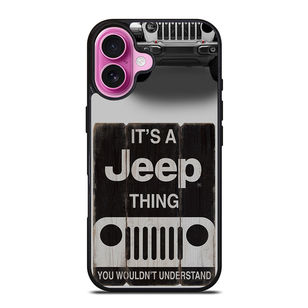 IT'S A JEEP THING iPhone 16 Plus Case Cover