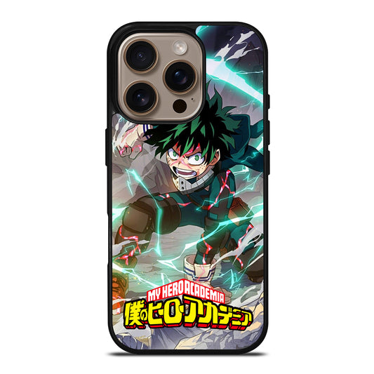 IZUKU MIDORIYA ANIME MY HERO ACADEMIA iPhone 16 Pro Case Cover