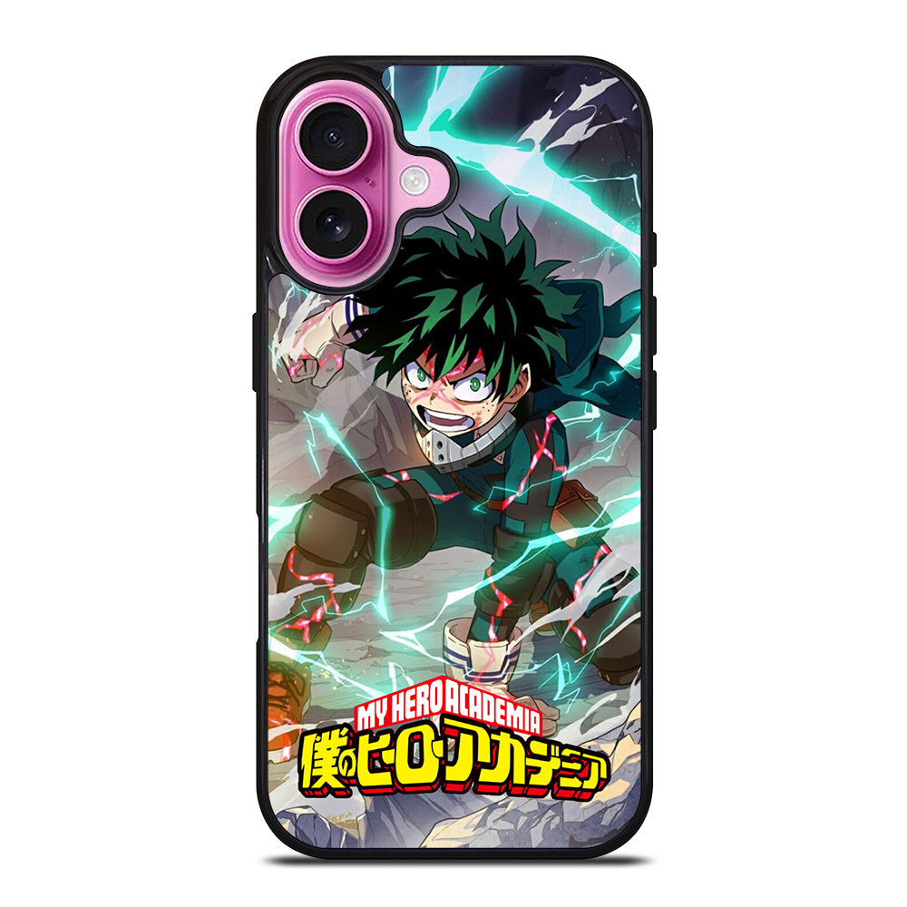 IZUKU MIDORIYA ANIME MY HERO ACADEMIA iPhone 16 Plus Case Cover