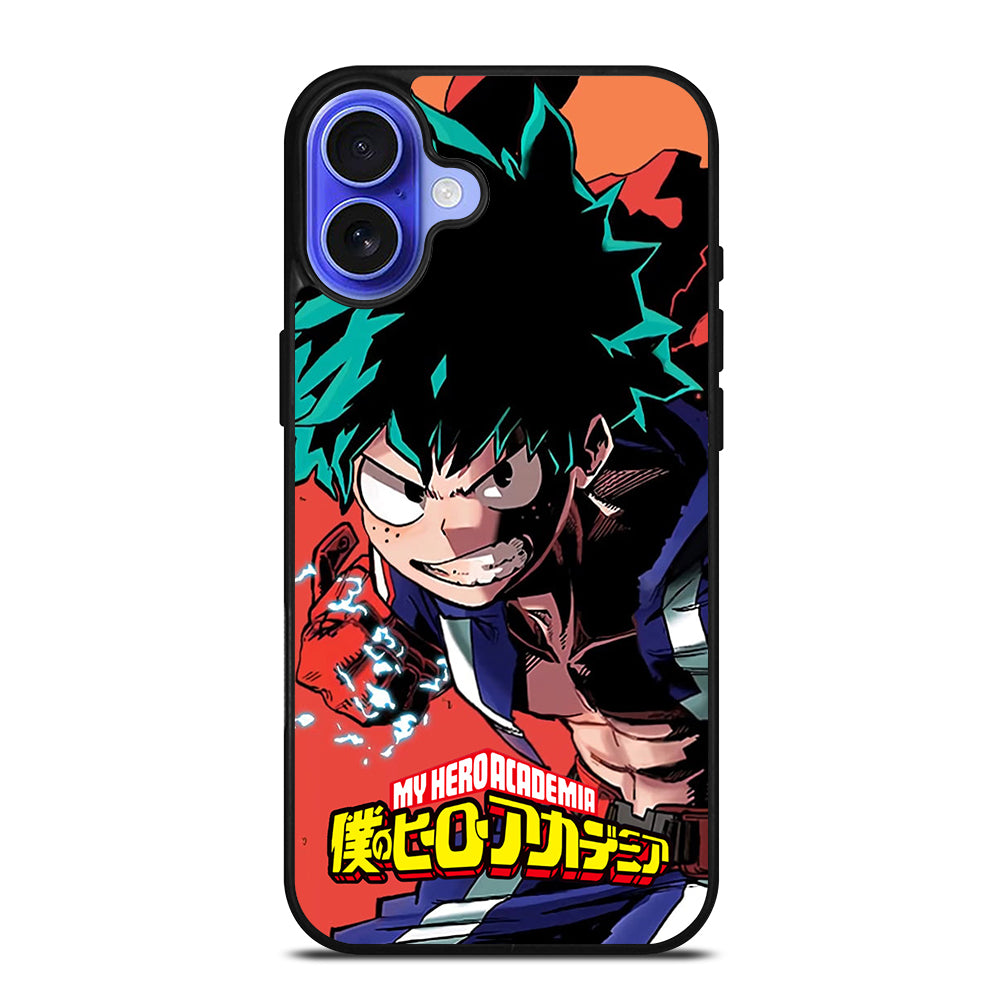 IZUKU MIDORIYA MY HERO ACADEMIA MANGA iPhone 16 Case Cover