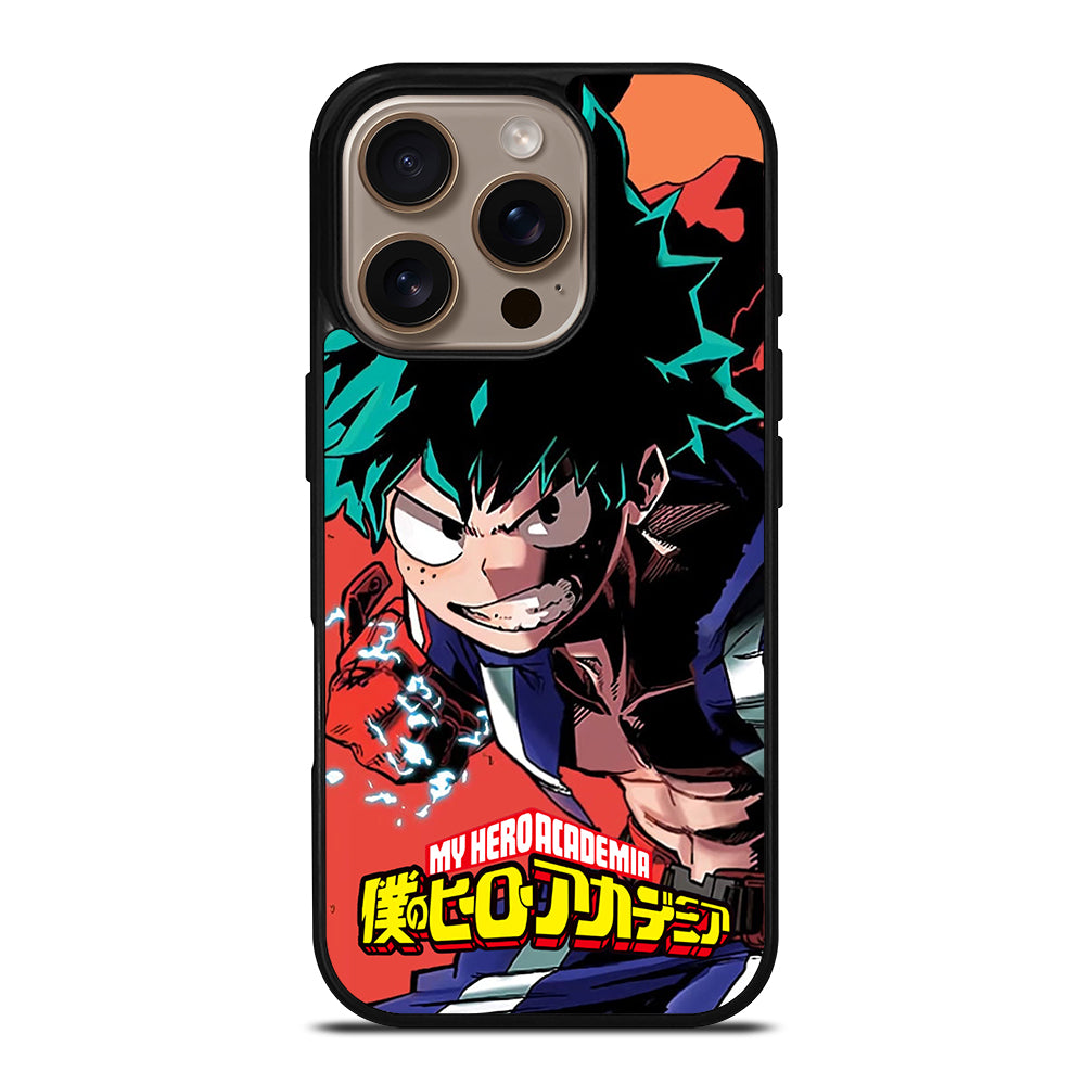 IZUKU MIDORIYA MY HERO ACADEMIA MANGA iPhone 16 Pro Case Cover