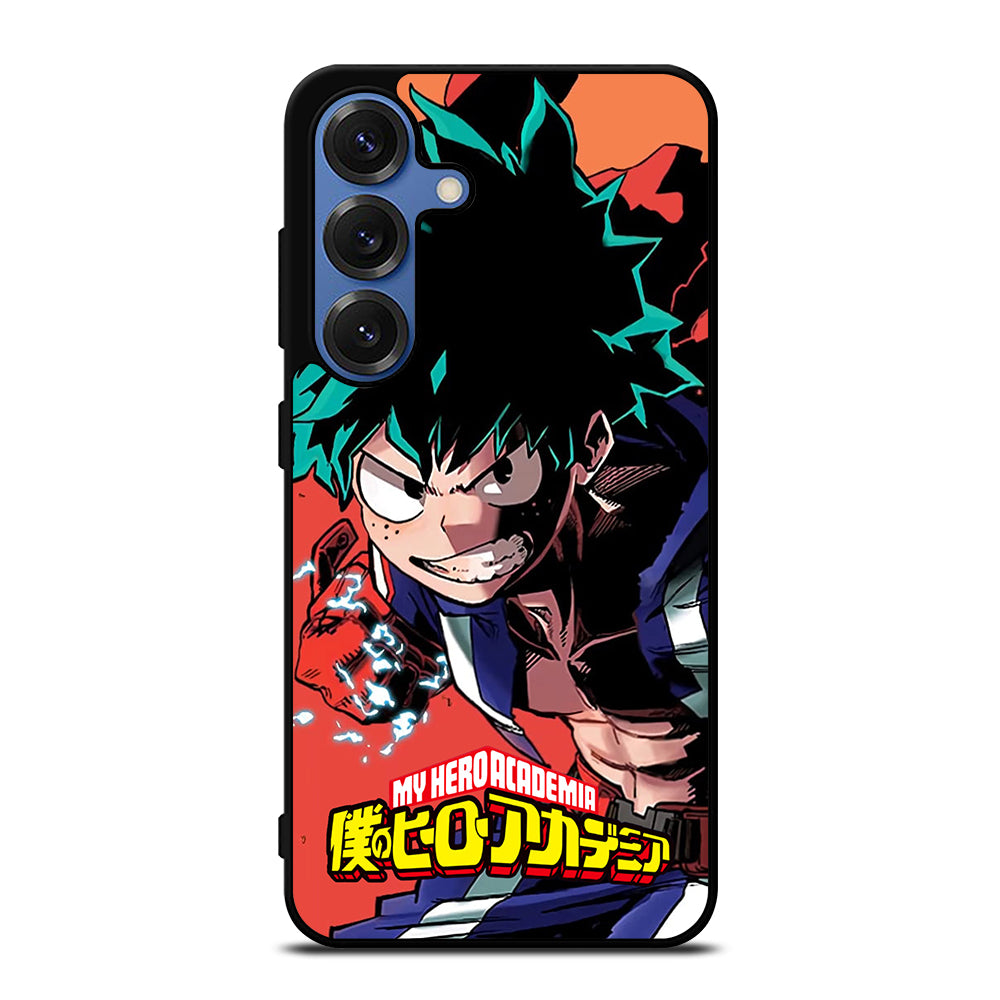 IZUKU MIDORIYA MY HERO ACADEMIA MANGA Samsung Galaxy S25 Case Cover