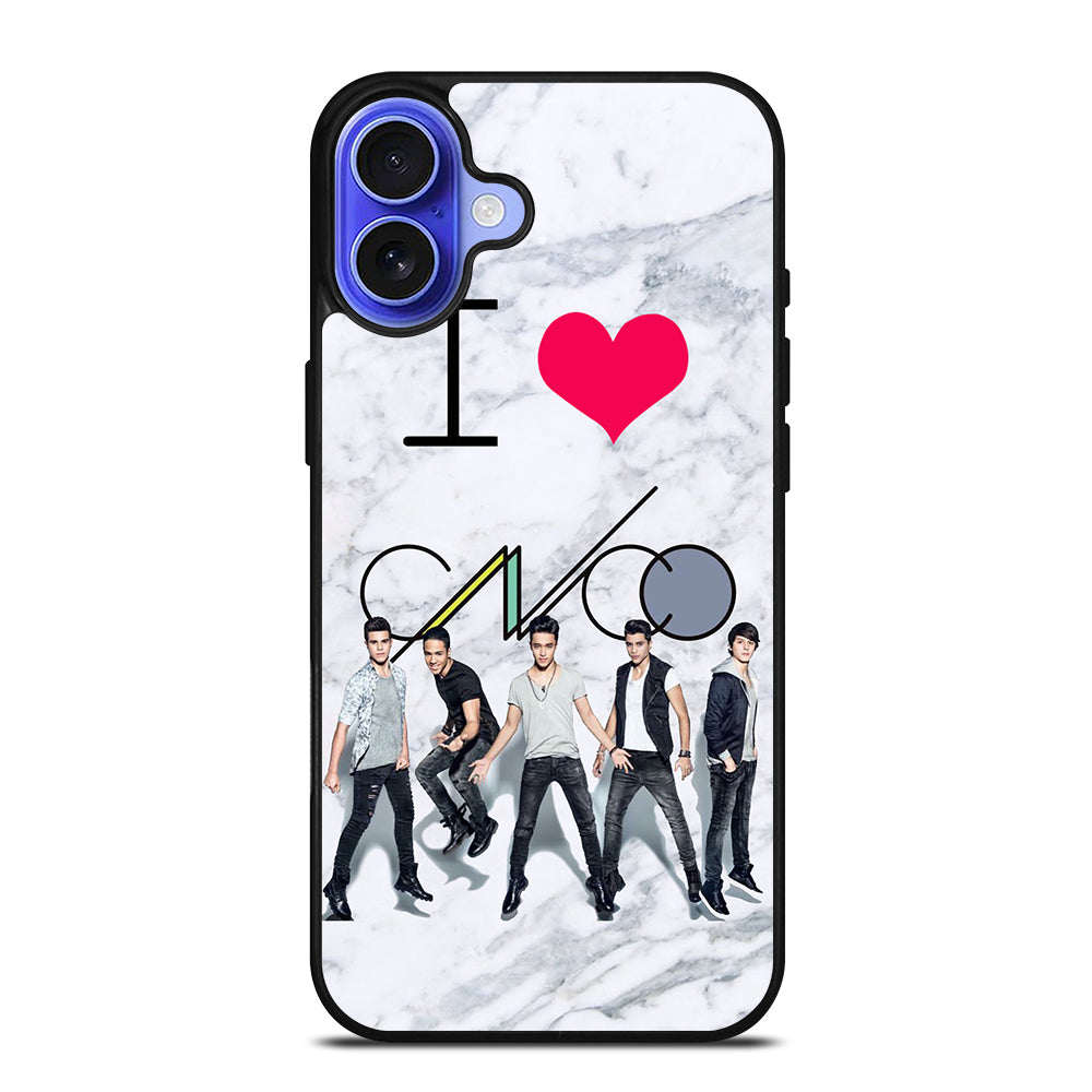 I LOVE CNCO MARBLE iPhone 16 Case Cover