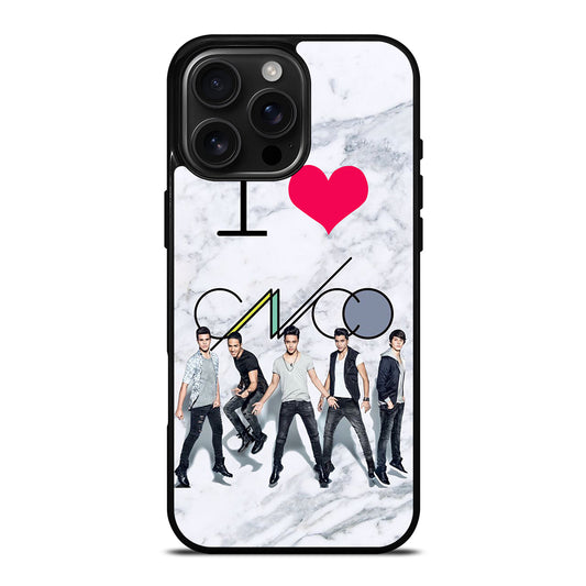 I LOVE CNCO MARBLE iPhone 16 Pro Max Case Cover