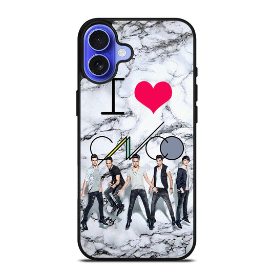 I LOVE CNCO MARBLE 2 iPhone 16 Case Cover