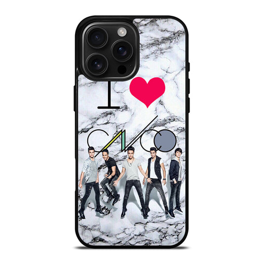 I LOVE CNCO MARBLE 2 iPhone 16 Pro Max Case Cover