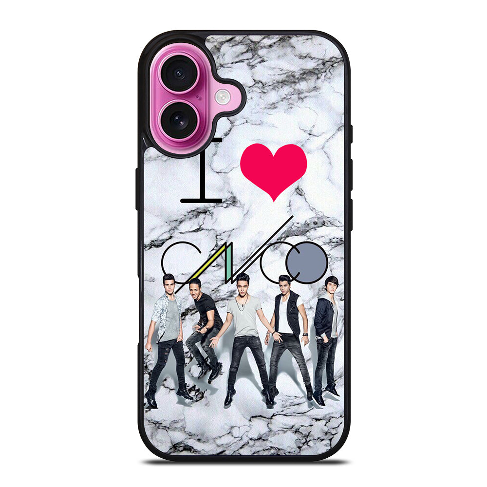 I LOVE CNCO MARBLE 2 iPhone 16 Plus Case Cover