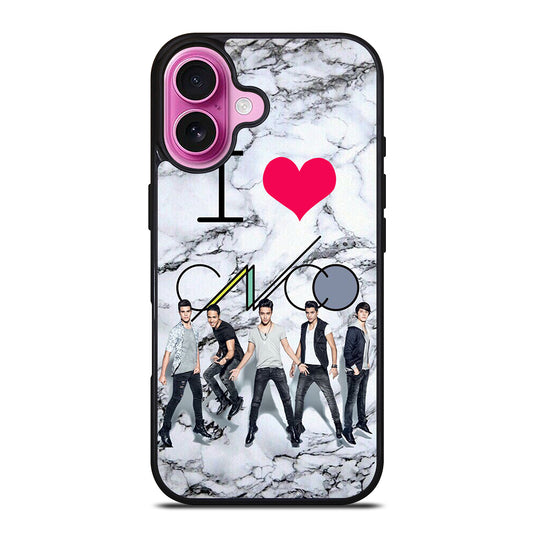 I LOVE CNCO MARBLE 2 iPhone 16 Plus Case Cover