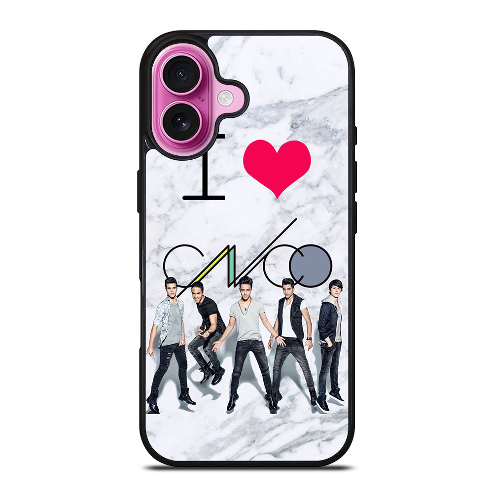 I LOVE CNCO MARBLE iPhone 16 Plus Case Cover