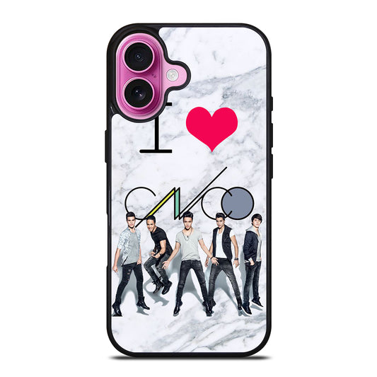 I LOVE CNCO MARBLE iPhone 16 Plus Case Cover
