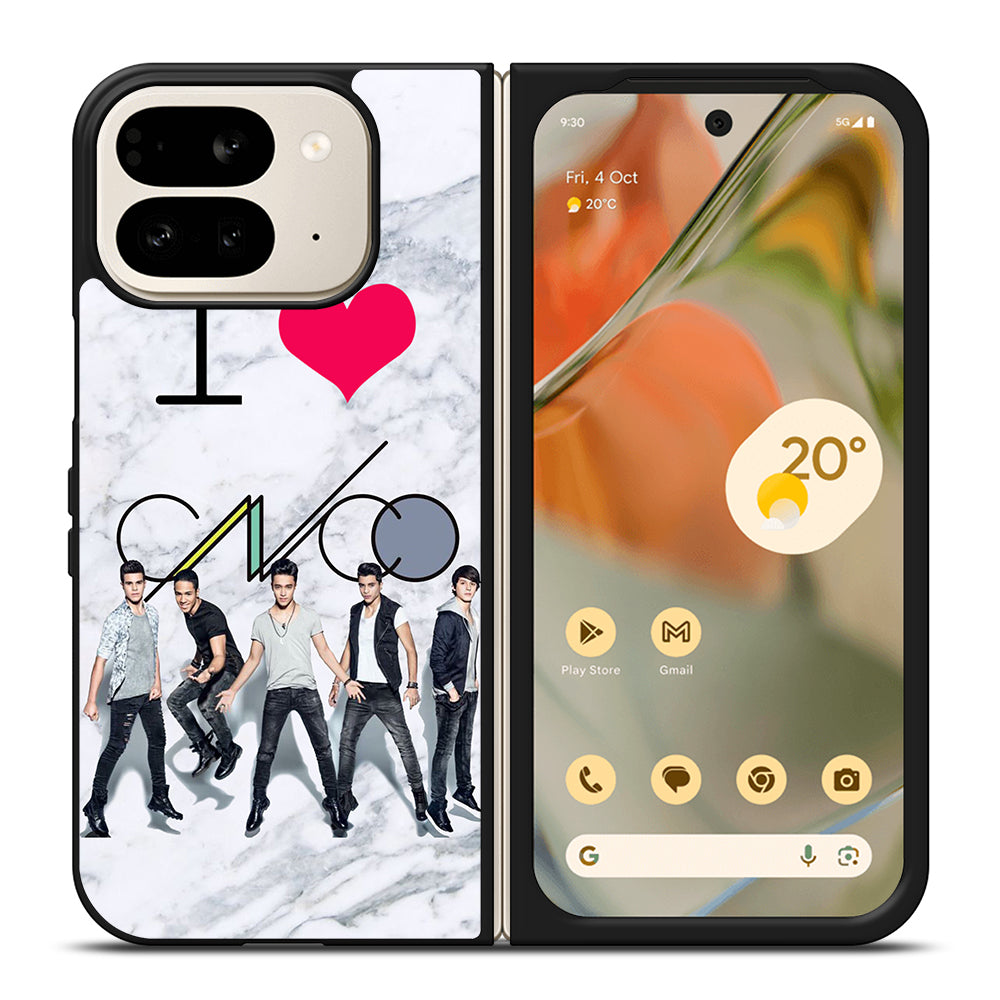 I LOVE CNCO MARBLE Google Pixel 9 Pro Fold Case Cover