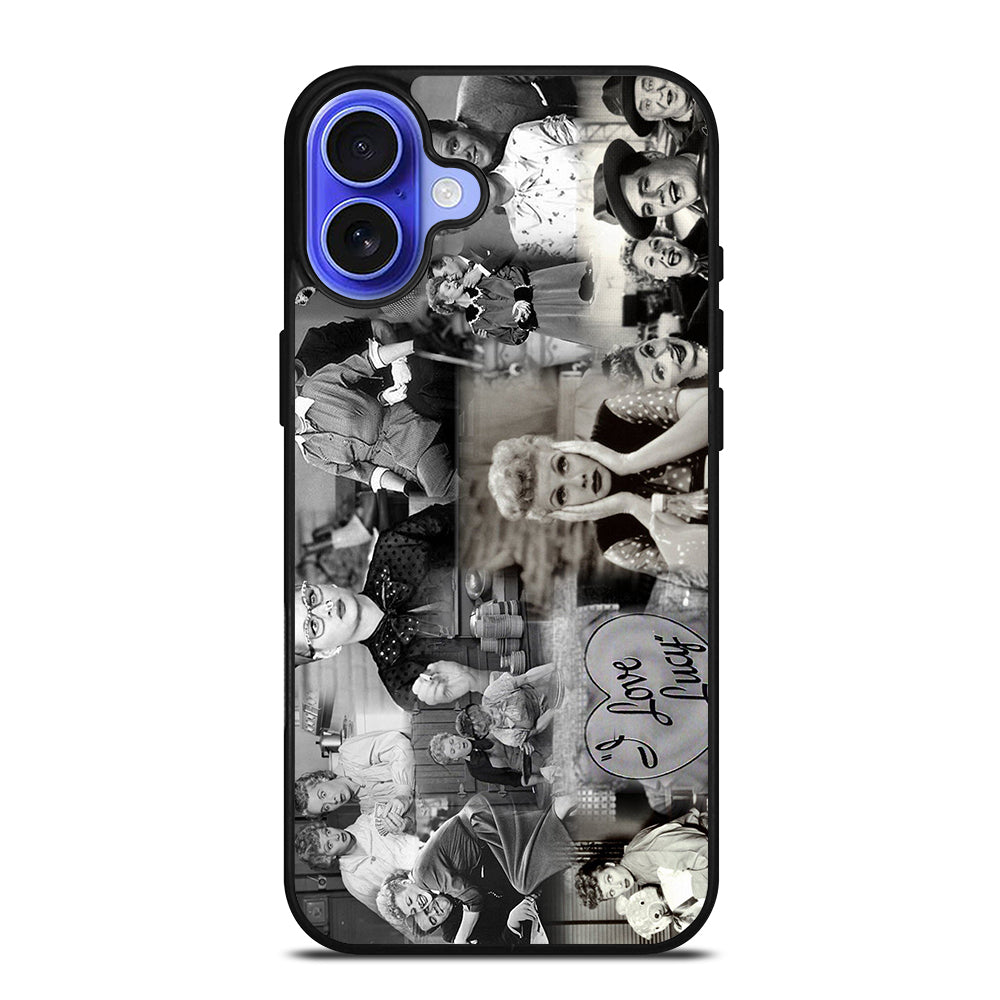 I LOVE LUCY COLLAGE NEW iPhone 16 Case Cover