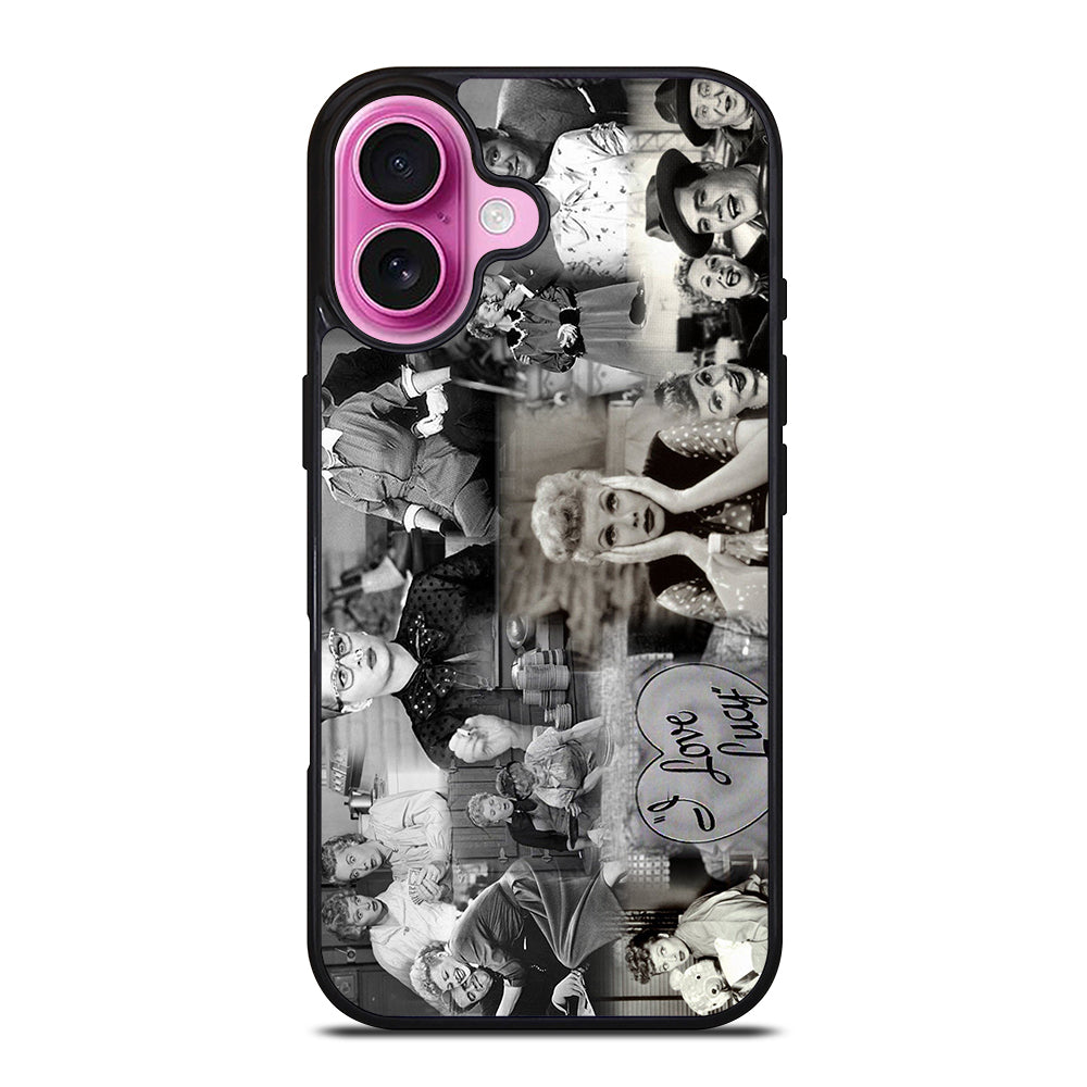 I LOVE LUCY COLLAGE NEW iPhone 16 Plus Case Cover