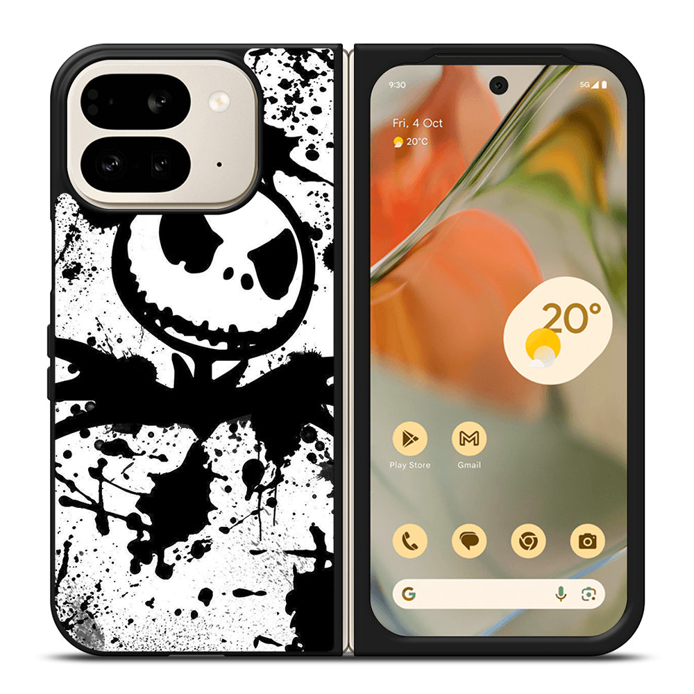 JACK SKELLINGTON NIGHTMARE BEFORE CHRISTMAS ART Google Pixel 9 Pro Fold Case Cover