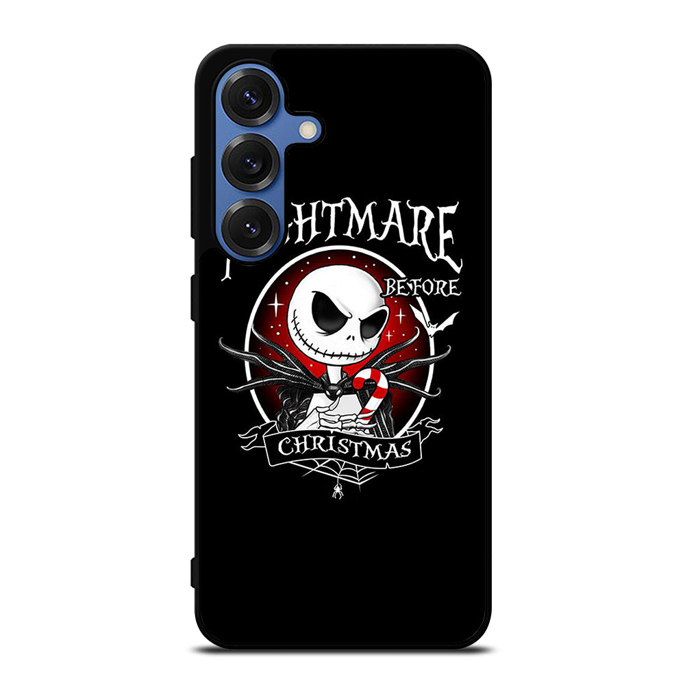 JACK SKELLINGTON NIGHTMARE BEFORE CHRISTMAS BLACK Samsung Galaxy S26 Case Cover