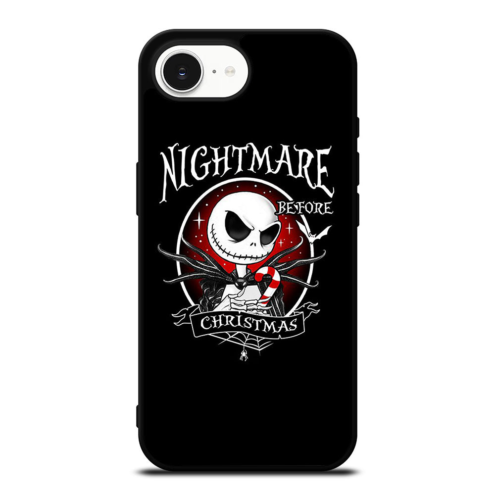 JACK SKELLINGTON NIGHTMARE BEFORE CHRISTMAS BLACK iPhone 16e Case Cover