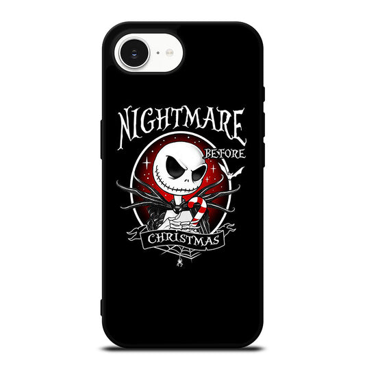 JACK SKELLINGTON NIGHTMARE BEFORE CHRISTMAS BLACK iPhone 16e Case Cover
