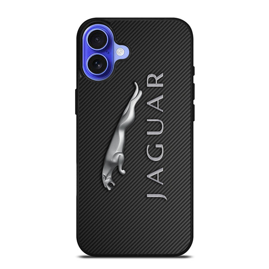 JAGUAR LOGO CARBON iPhone 16 Case Cover