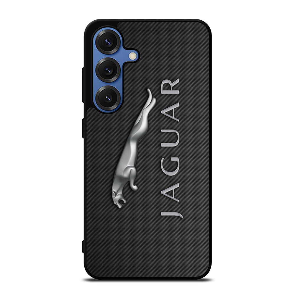 JAGUAR LOGO CARBON Samsung Galaxy S25 Case Cover