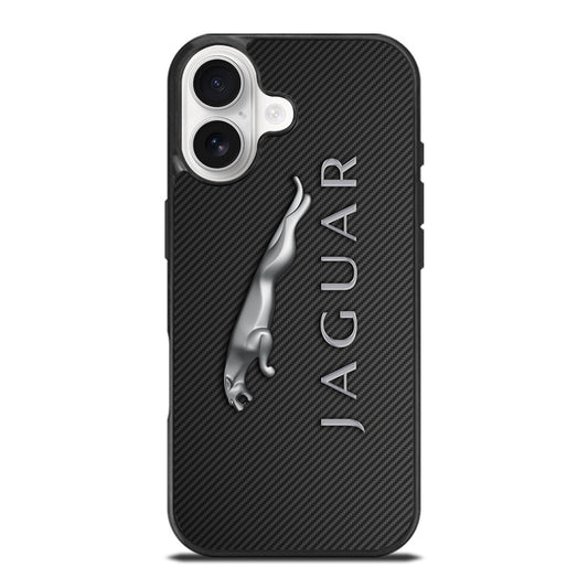 JAGUAR LOGO CARBON iPhone 17 Case Cover