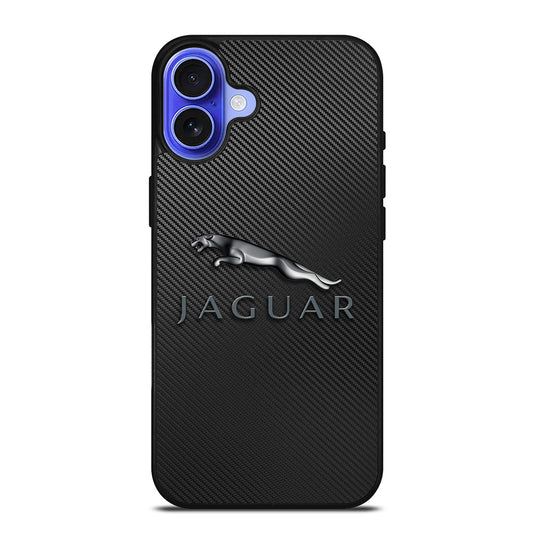 JAGUAR LOGO CARBON 2 iPhone 16 Case Cover