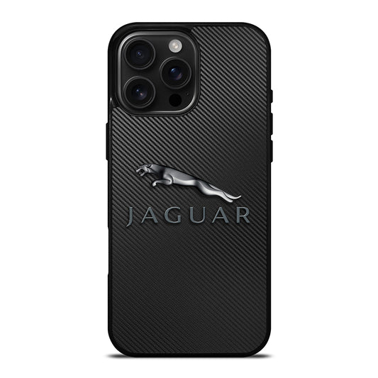 JAGUAR LOGO CARBON 2 iPhone 16 Pro Max Case Cover